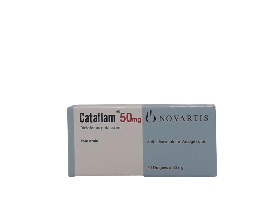 CATAFLAM 50MG BOITE DE 20 COMPRIMES