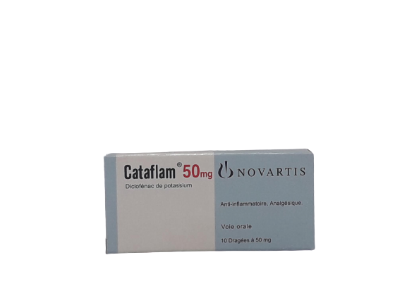 CATAFLAM 50MG BOITE DE 10 COMPRIMES