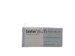CATAFLAM 25MG BOITE DE 20 COMPRIMES