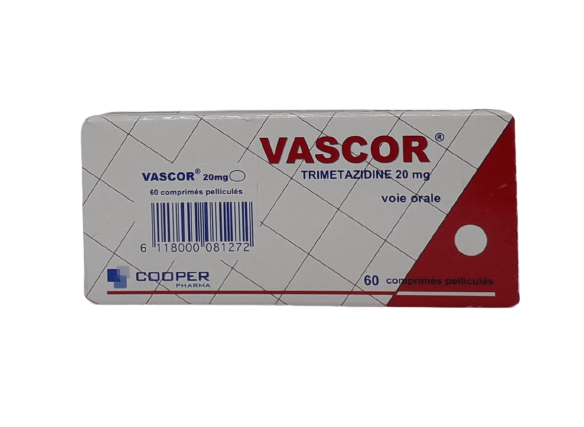 VASCOR 20MG BOITE DE 60 COMPRIMES