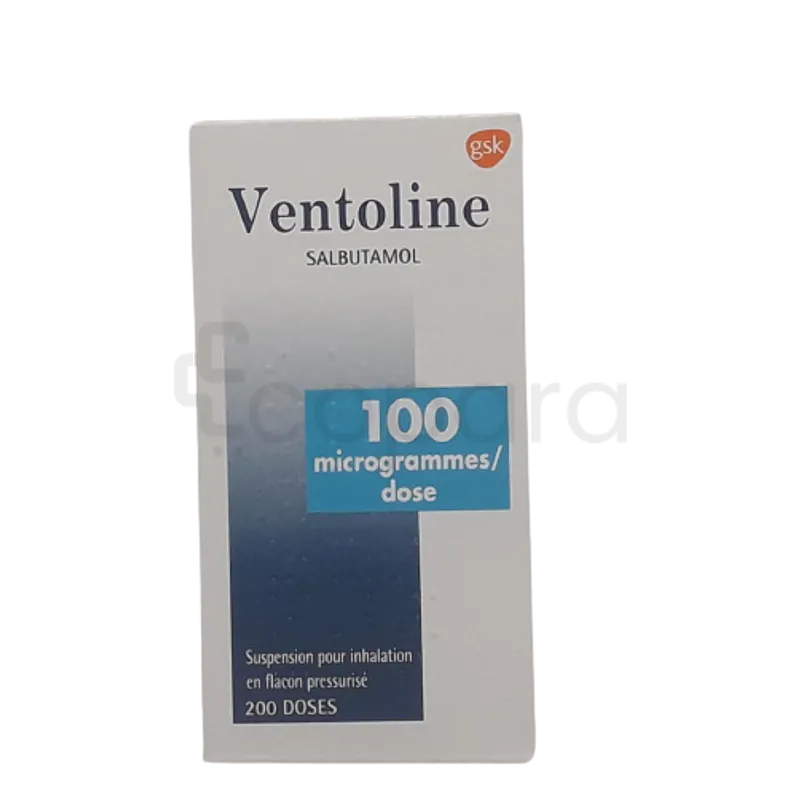 VENTOLINE 100µG BOITE DE 200 DOSES AEROSOL