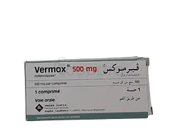 VERMOX 500MG BOITE DE 1 COMPRIME
