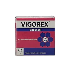 VIGOREX 50MG BOITE DE 4 COMPRIMES