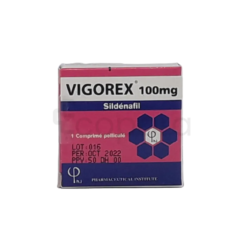 VIGOREX 100MG BOITE DE 1 COMPRIMES