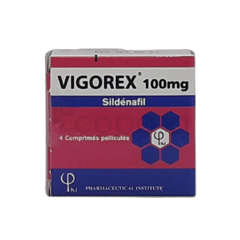 VIGOREX 100MG BOITE DE 4 COMPRIMES