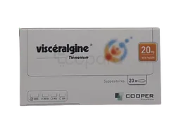 VISCERALGINE 20MG BOITE DE 20 SUPPOSITOIRES