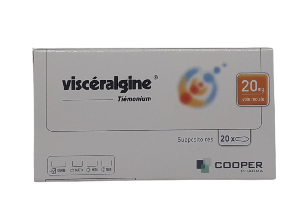 VISCERALGINE 20MG BOITE DE 20 SUPPOSITOIRES