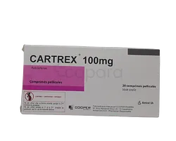 CARTREX 100MG BOITE DE 20 COMPRIMES