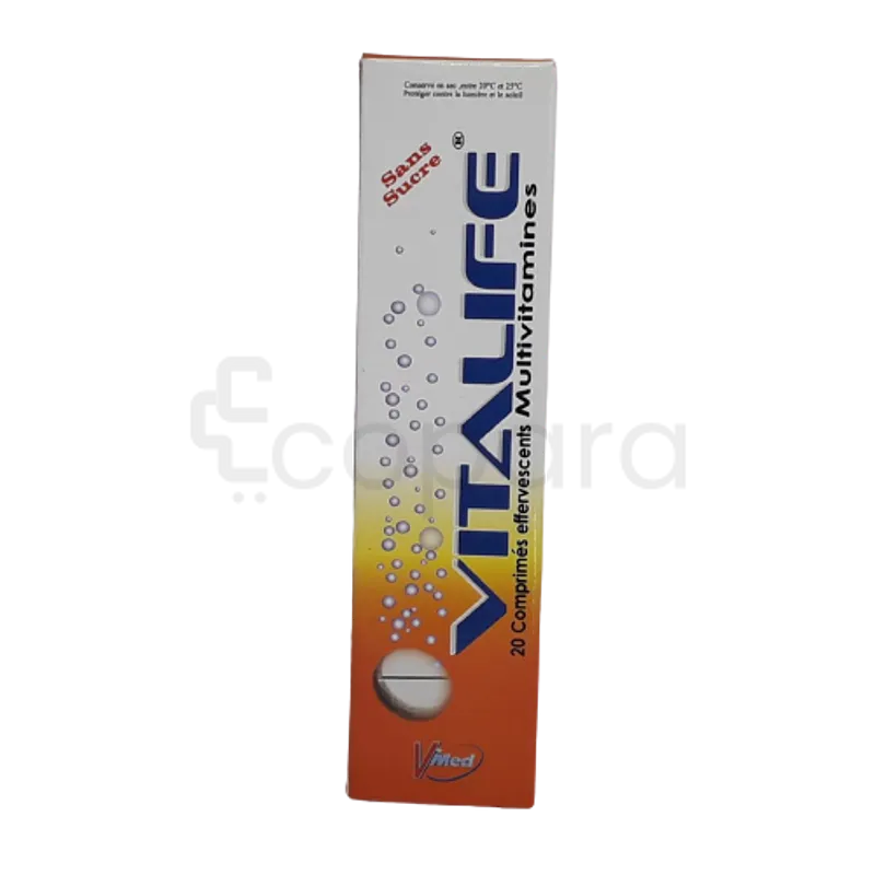 VITALIFE BOITE DE 20 COMPRIMES EFFERVESCENTS GM