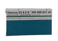 VITAMINE D3 B.O.N. 200000UI/1ML INJECTABLE
