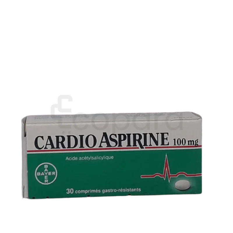 CARDIOASPIRINE 100MG BOITE DE 30 COMPRIMES