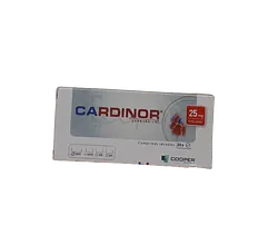 CARDINOR 25MG BOITE DE 30 COMPRIMES