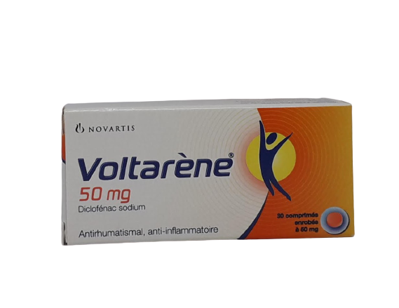 VOLTARENE 50MG BOITE DE 30 COMPRIMES