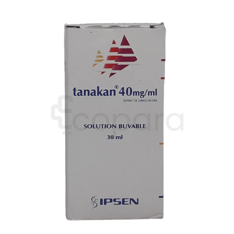 TANAKAN 40MG/ML BOITE DE 30 GOUTTES BUVABLES