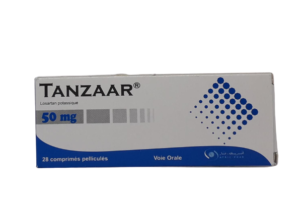 TANZAAR 50MG BOITE DE 28 COMPRIMES