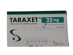 TARAXET 25MG BOITE DE 30 COMPRIMES PELLICULES