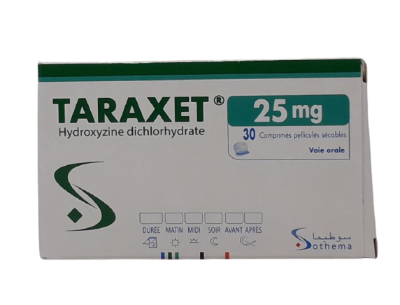 TARAXET 25MG BOITE DE 30 COMPRIMES PELLICULES