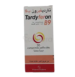 TARDYFERON B9 50MG BOITE DE 30 COMPRIMES