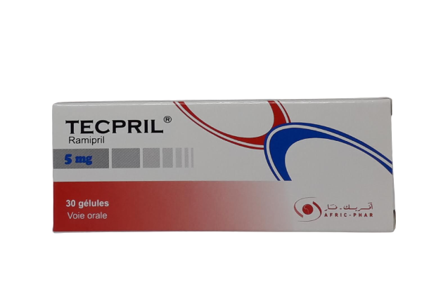 TECPRIL 5MG BOITE DE 30 GELULES