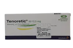 TENORETIC 50MG/12.5MG BOITE DE 30 COMPRIMES SECABLES