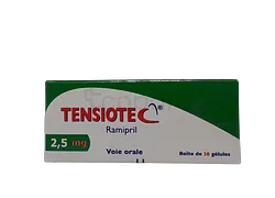 TENSIOTEC 2.5MG BOITE DE 30 GELULES