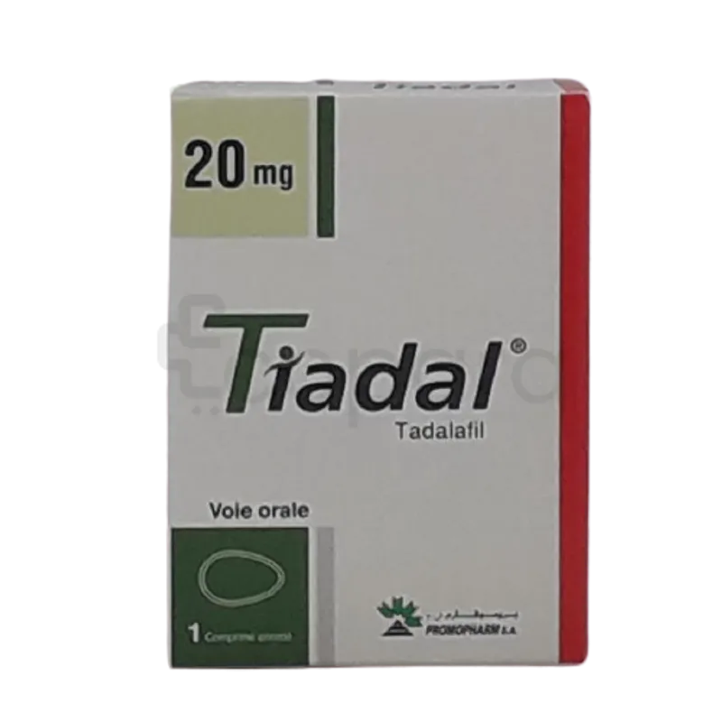 TIADAL 20MG BOITE DE 1 COMPRIME