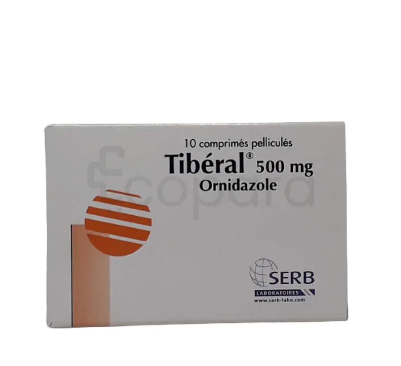 TIBERAL 500MG BOITE DE 10 COMPRIMES