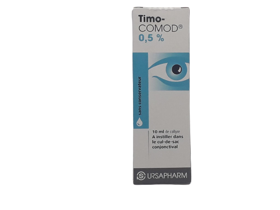 TIMOCOMOD 0.5% 10ML COLLYRE