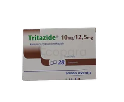 TRITAZIDE 10MG/12.5MG BOITE DE 28 COMPRIMES