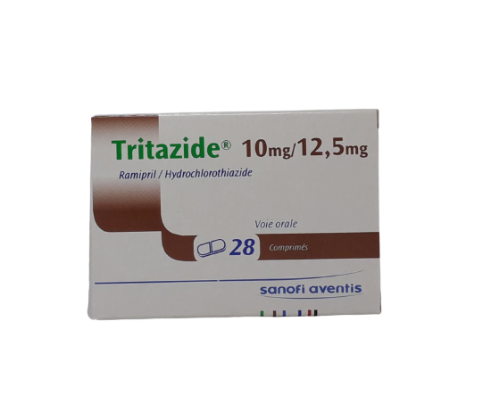 TRITAZIDE 10MG/12.5MG BOITE DE 28 COMPRIMES