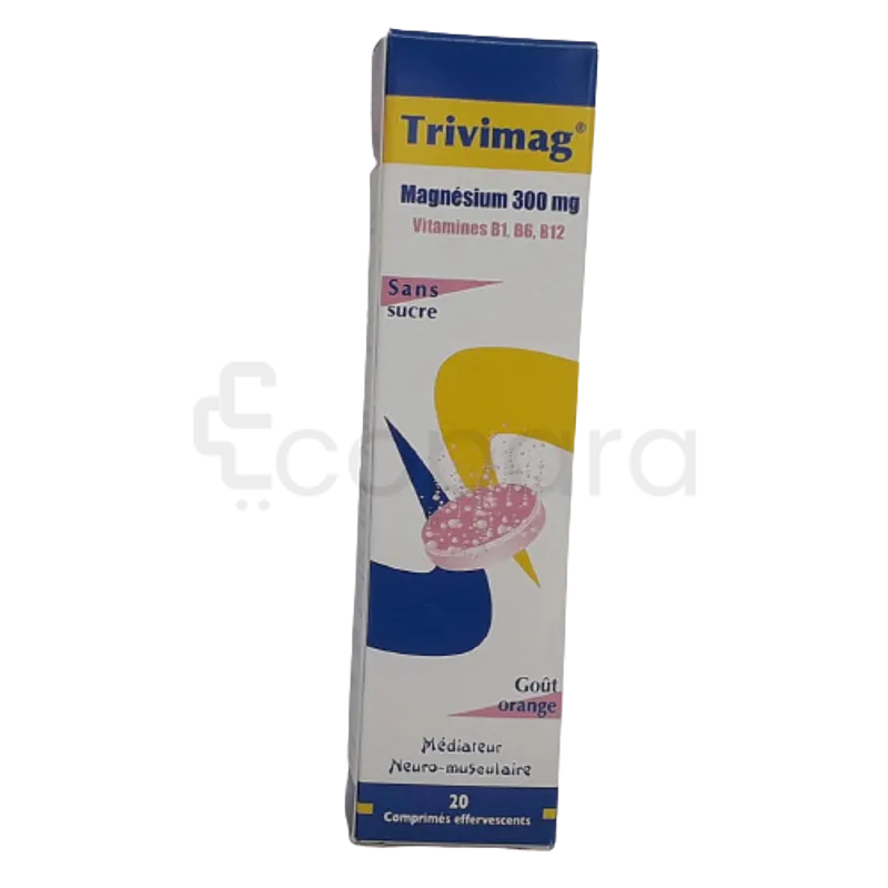 TRIVIMAG 300MG BOITE DE 20 COMPRIMES EFFERVESCENTS
