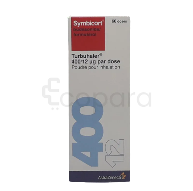 SYMBICORT TURB AE 400/12µG 60 DOSES MV