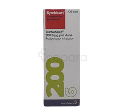 SYMBICORT TURB AE 200/6µG 120 DOSES MV