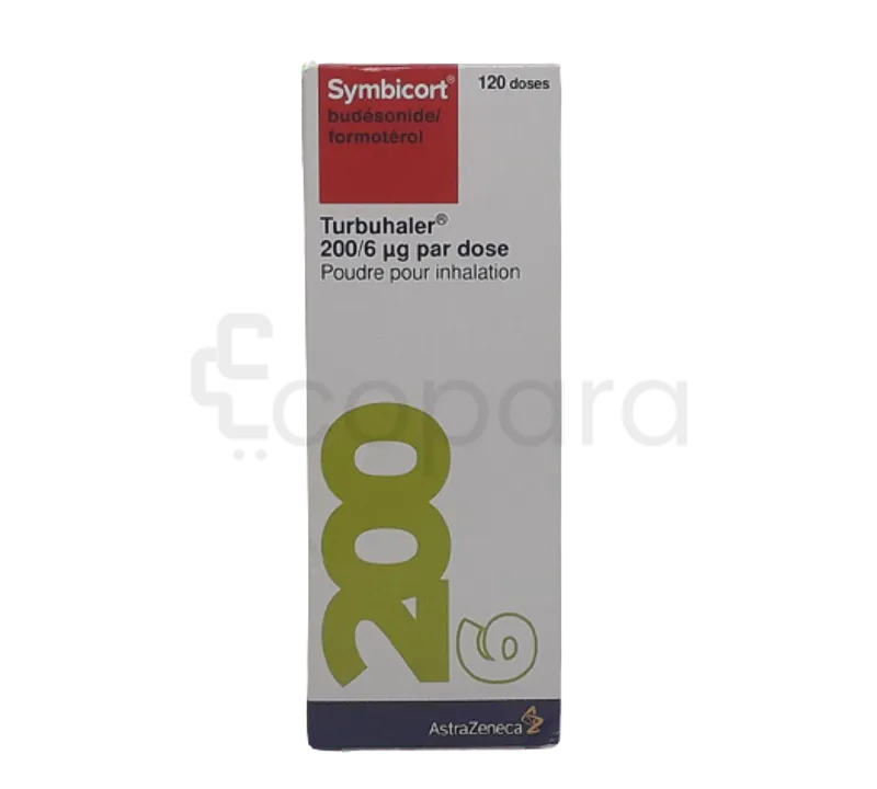 SYMBICORT TURB AE 200/6µG 120 DOSES MV