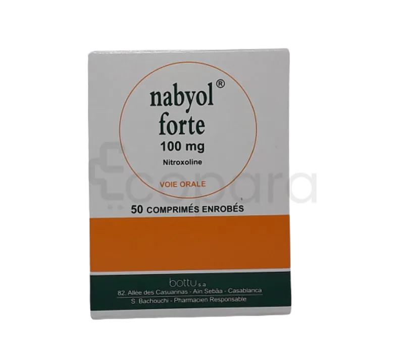 NABYOL FORTE 100MG BOITE DE 50 COMPRIMES