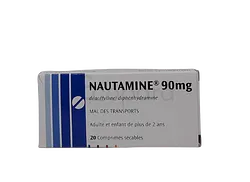 NAUTAMINE 90MG BOITE DE 20 COMPRIMES