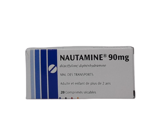 NAUTAMINE 90MG BOITE DE 20 COMPRIMES