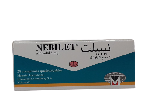 NEBILET 5MG BOITE DE 28 COMPRIMES