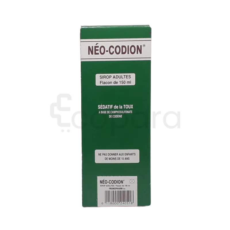 NEOCODION ADULTES 150ML SIROP