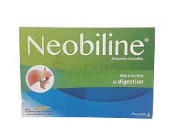 NEOBILINE BOITE DE 10 AMPOULES BUVABLES