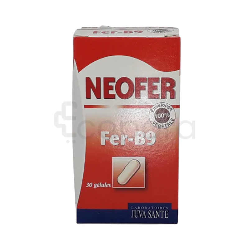 NEOFER FER B9 BOITE DE 30 GELULES