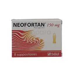 NEOFORTAN 150MG BOITE DE 8 SUPPOSITOIRES