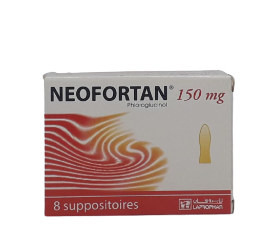 NEOFORTAN 150MG BOITE DE 8 SUPPOSITOIRES