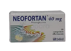 NEOFORTAN 40MG BOITE DE 10 COMPRIMES EFFERVESCENTS