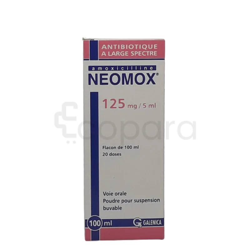 NEOMOX 125MG 100ML SIROP GM