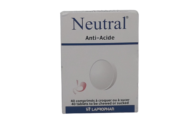 NEUTRAL BOITE DE 40 COMPRIMES GM
