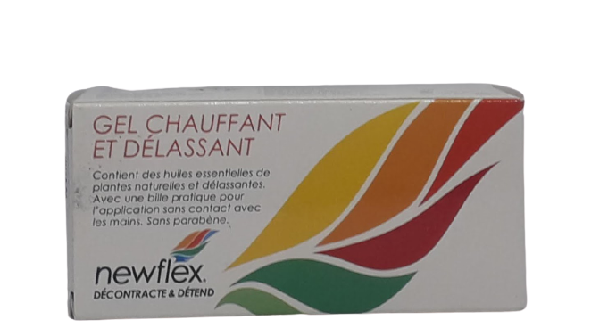 NEWFLEX GEL CHAUFFANT ET DELASSANT ROLL-ON 60ML