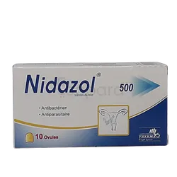 NIDAZOL 500MG BOITE DE 10 OVULES