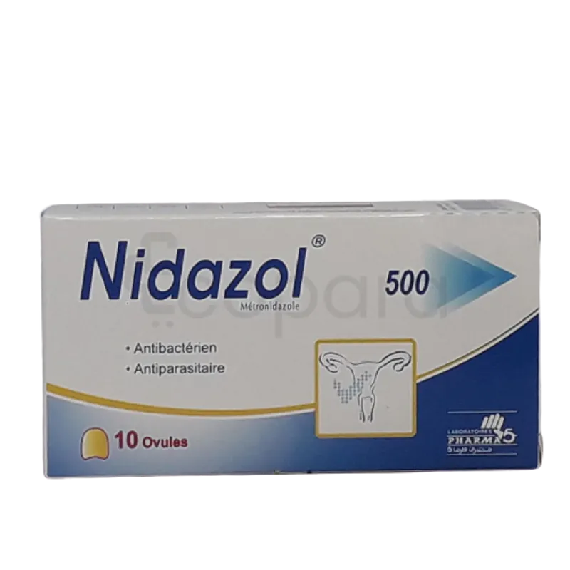 NIDAZOL 500MG BOITE DE 10 OVULES