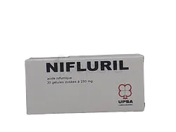 NIFLURIL 250MG BOITE DE 30 GELULES REFERENCE 900879
